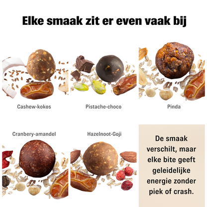 NALYA Energybites – Energie zonder crash