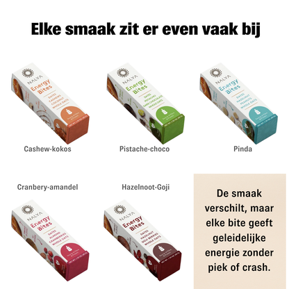 NALYA Energybites – Energie zonder crash