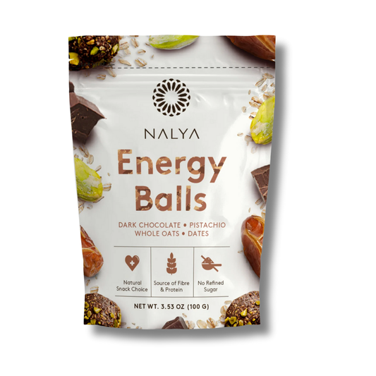 NALYA® Pistache-Choco Energy Balls
